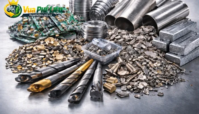 Các loại hợp kim phế liệu phổ biến