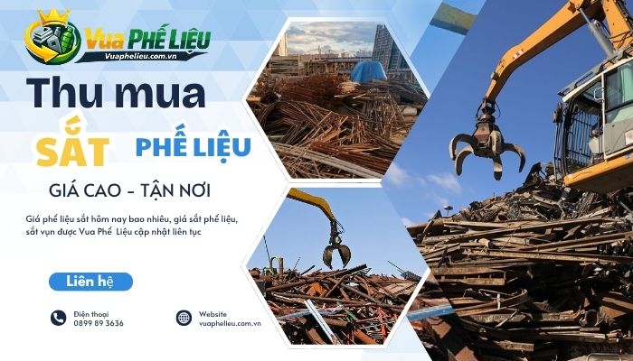 Thu mua phế liệu sắt giá cao