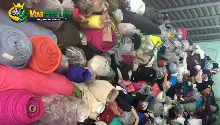 Vua Phế Liệu thu mua vải cây, vải khúc, vải cuộn giá cao
